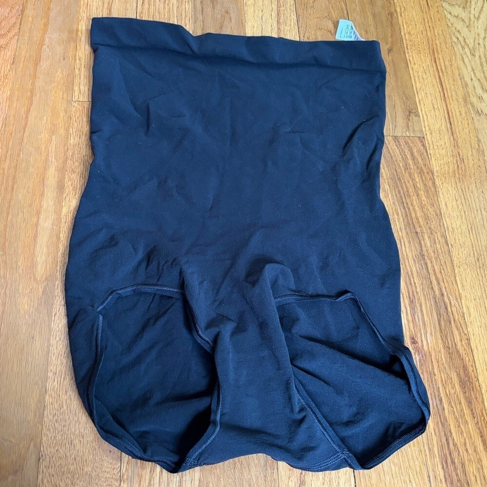 Spanx Womans Black High Power Shaper Panty Brief Shapewear High Waist NWOT XL